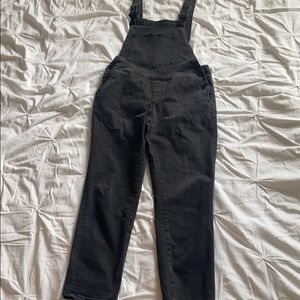 Women’s Black jean overalls by BCG
